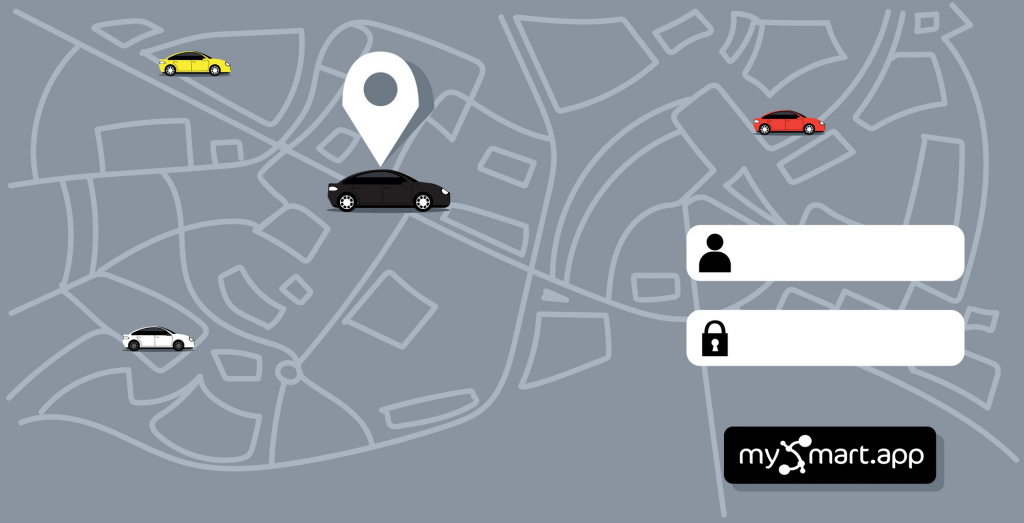 Rent a car app smart erp